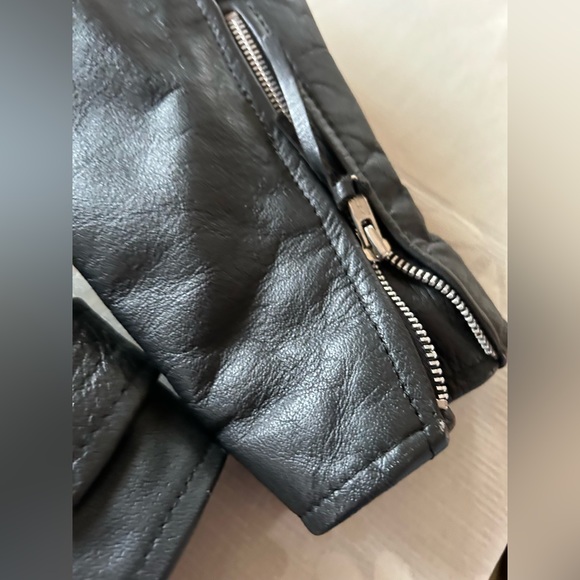 Wilson’s leather MC motorcycle jacket - Picture 2 of 4